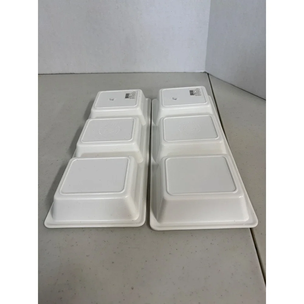 Evergreen Seaside Retreat Melamine 3 Section Server Set‎ Jennifer Brinley